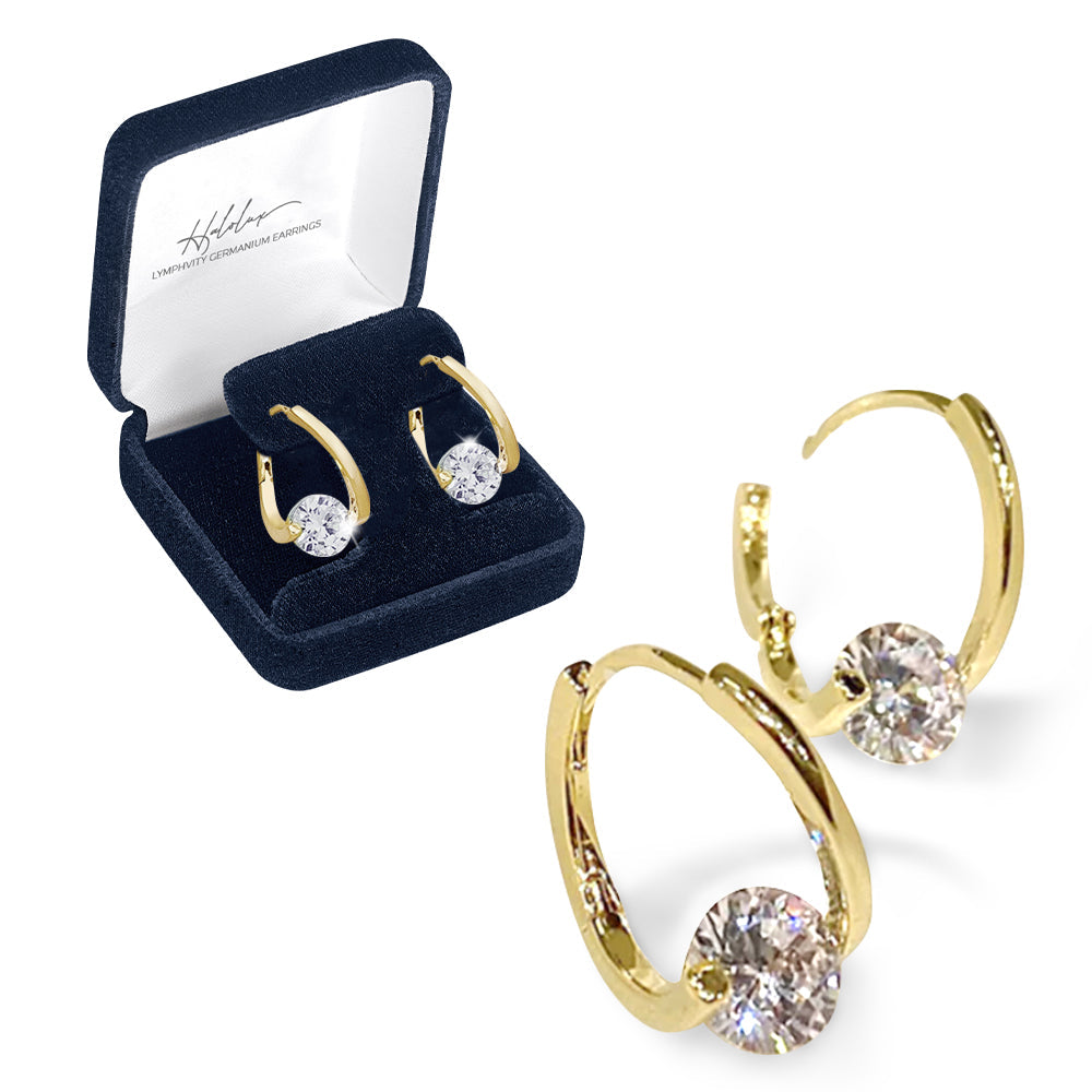 (⏰ Final 3 Hours Only – 70% OFF! 🔥)Histone Lymphvity MagneTherapy Germanium Earrings